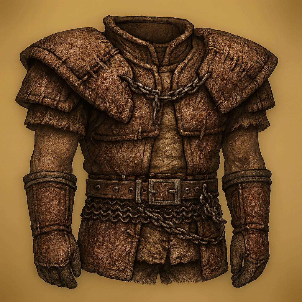 PANCERZ Z PŁYTEK PEŁZACZY (KOSTIUM)